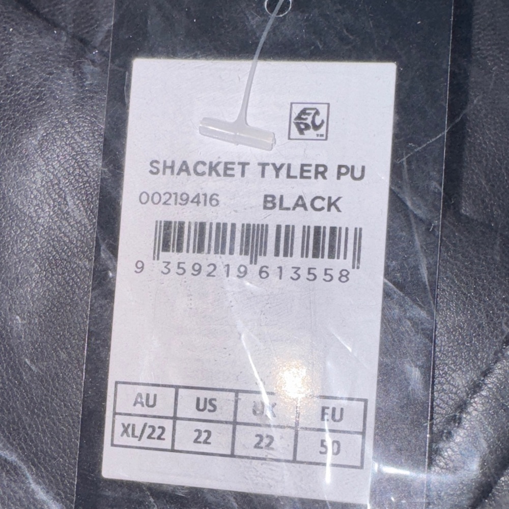 Avenue womens Avenue Plus Size Shacket Tyler Pu - Picture 6 of 9